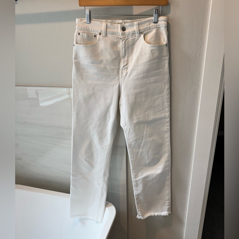 Madewell 90’s Straight Crop Jeans